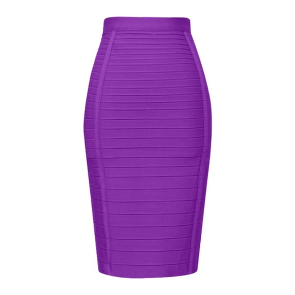 Stylish Women's High Waist Knee Length Pencil Skirt Bandage Design for Elegant Outfits and Versatile Styling
