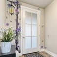 thumbnail image 2 of 37.8 x 78.9 Inch Purple Rose Large Street Lamp Wall Sticker,Streetlight Floral Art Wall Decal Removable Vinyl Peel and Stick for Living Room Bedroom Nursery Door Sofa TV Background Decoratio, 2 of 8