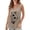 Khaki, variant on Tiqkatyck Tank Tops for Women Trendy Women's 2025 Chic Round Neck Short Sleeve Shirts 2D Printed Casual Loose Fit Vest Sleeveless Tunic Tops Summer Tops for Women Khaki L