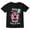 Black, variant on Gift for 2 Year Old Girl 2nd Birthday Funny Cupcake Toddler Kids T-Shirt 3T Gray