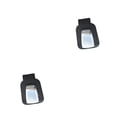 thumbnail image 4 of Sidaley Soporte para gafas de coche, organizador de visera para automóvil, colgador de gafas con Clip, almacenamiento creativo, componentes fáciles de Fibra de carbon 2piezas Sidaley CBP344399, 4 of 5