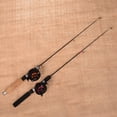 thumbnail image 2 of Telescoping Ice Fishing Rod Set Mini Pole Winter Ultra-light Ice Fishing Reel Set Fishing Tackle, 2 of 8