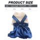 thumbnail image 2 of Trajes para perros pequeños Niño Niña Primavera Suéter de punto Pantalones vaqueros Monos Ropa de una pieza para gatos Cachorros Ropa Adorable para mascotas medianas 4 patas Otoño, 2 of 7
