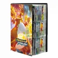 thumbnail image 4 of New 2024 Cards Album 4/9 Protector 240/432 Card Book Map Letters Holder Binder Cartoon Charizard VMAX GX Collection Folder Eevee, 4 of 5