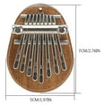 thumbnail image 3 of 8 Key Mini Kalimba Thumb Piano, Portable Finger Piano Musical Instrument with Lanyard, Handheld Percussion for Beginners and Music Lovers B#071 E, 3 of 8
