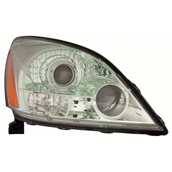KAI New OEM Replacement Passenger Side Headlight Lens And Housing, Fits 2003-2009 Lexus GX470