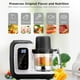 thumbnail image 3 of MOMYEASY - Máquina de alimentos para bebés, procesador de alimentos para bebés, vaporizador de alimentos para bebés y licuadora de puré de alimentos todo en uno, máquina de molinos de alimentos con, 3 of 5