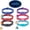 Reflective without bow, variant on Cat Collar with Bow Tie and Bell - 3 Pack Cute Cat Collars Breakaway with Food Pattern, Cute Adjustable Kitten Collar with Safety Buckle for Girls Boys Kitty
