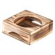thumbnail image 4 of Salvamanteles de madera Bandeja para cuencos de piedra Soporte antideslizante para ollas de piedra Platos calientes Anti-caliente interior 16cm, 4 of 9