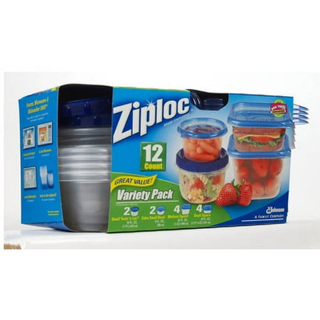 Ziploc Containers Variety Pack, 12ct