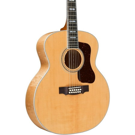 Guild F-512E Acoustic-Electric Maple Jumbo, Off-White