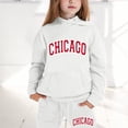 thumbnail image 2 of YuYuBao Toddler Girls Outfits Sets Long Sleeve Letter Print Hoodies And Long Pants Sets Kids Boys Girls Outfits, 2 of 6