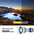 thumbnail image 3 of Yt200 Mini Projector Led Home Media Player Audio Portable Projectors Usb Video Wired Projection Same Screen Mirror, 3 of 5
