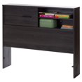 thumbnail image 1 of South Shore Fynn Twin Bookcase Headboard with Storage, in Gray Oak, 1 of 12