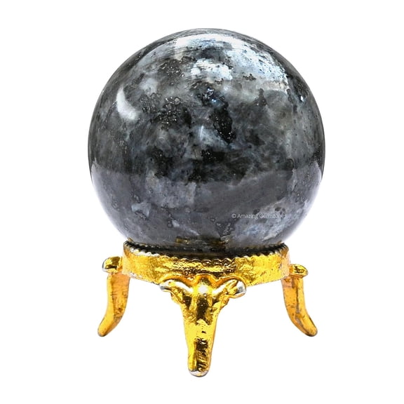 Larvikite Crystal Ball Sphere 1.5" Inches
