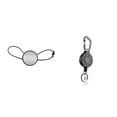 thumbnail image 1 of Llavero Retráctil Con Clip Para Porta Credencial, Ideal Para Uso Diario, Picnic, Para Hombres Y Mujeres.+Espejo De Mano De Buceo Convexo De Cristal Ajustable, Equipo Subacuático Para La, 1 of 8
