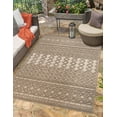thumbnail image 2 of LaDole Rugs Outdoor Indoor Area Rug | Durable Soft Geometric Modern Carpet Mat For for Patio, Balcony, Bedroom, Living Room, Kitchen, Dining, Entrance, and Hallway, 2 of 7