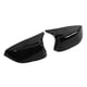 thumbnail image 3 of 2 uds. Tapas de cubierta de espejo retrovisor de puerta lateral embellecedor ABS negro brillante reemplazo para Infiniti Q50 Q50S 2014+ Jadeshay  A, 3 of 8