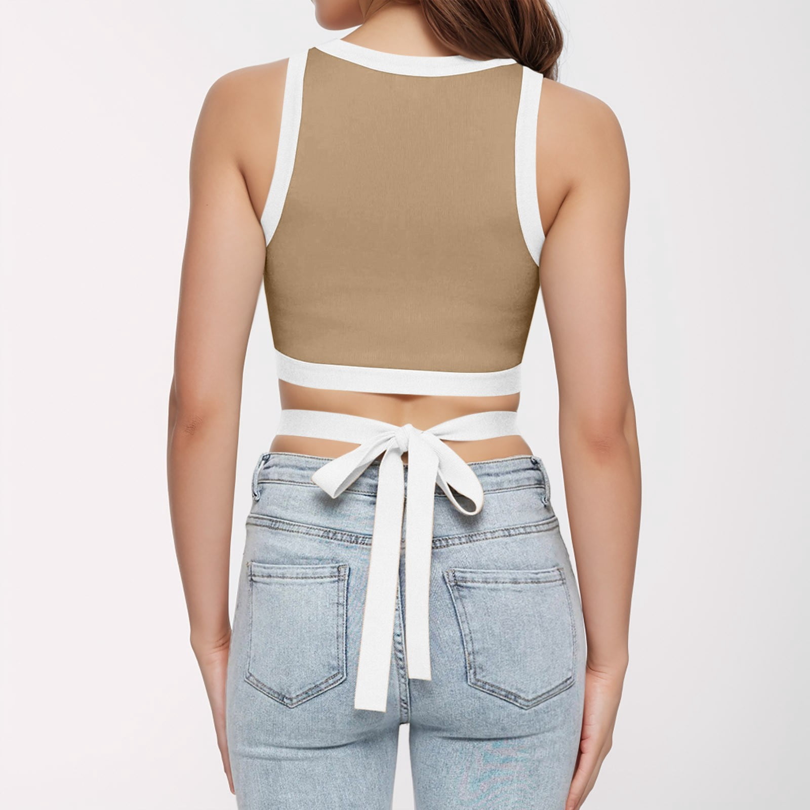 cheap plain crop tops