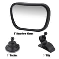 thumbnail image 4 of Espejo retrovisor ajustable para bebé, espejo retrovisor giratorio de 360°, espejo retrovisor giratorio de respuesta rápida, 4 of 9