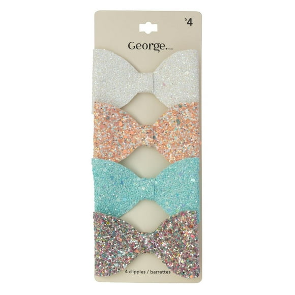 4 Barrettes paillettes 4 Barrettes