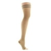 VenoSheer 20-30mmHg Women's Sheer Stocking Thigh Length Open Toe Size: Small