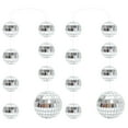 thumbnail image 1 of unbranded Bolas De Espejo En Plata Para De Fiesta Y Bar Con Cuerda Para Colgar En Diferentes Espacios, 1 of 8