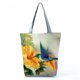 thumbnail image 1 of Bolso de mano con estampado de Tigre, León, zorro, flor nórdica, bolso de hombro portátil, informal, reutilizable, bolsas de compras de alta capacidad xuanjing unisex, 1 of 2