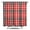 White-190, variant on Rustic Plaid Waterproof Shower Curtain, Fabric Bathroom Shower Curtain Featuring Classic Buffalo Plaid, Retro Checkered Pattern, Colorful Checkerboard Design, Machine Washable, Hooks Included