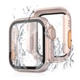 thumbnail image 4 of Likrtyny Funda Completa Impermeable para PC para Apple Watch 9/8/7/6/5/4/SE (45 Mm Oro Rosa), 4 of 9