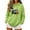 Green B, variant on Enjoytime Womens Hoodies Halloween Cute Ghost Graphic Long Sleeve Pullover Hoodie Lightweight Casual Spooky Season Sweatshirts