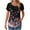 10* Multicolor, variant on bnaln Womens Tops Summer T Shirts Crewneck Petal Short Sleeve Shirt Dressy Casual Loose Fit Cute Tees Solid Color/Boho Floral Print Tunic Tops Pleated Tshirts Trendy Fashion Outfits