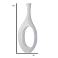 thumbnail image 3 of Trombone Vase // Large White, 3 of 3