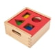 thumbnail image 3 of 4 formas de juguetes de clasificación de colores de madera, bloques de formas geométricas, cubos de clasificación para bebés, niños y niñas, 3 of 9