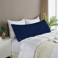 thumbnail image 3 of HNB Store Body Pillow cases 600TC Egyptian Cotton Pillow Case | Zipper Body Pillowcase 20x60" inch | 1 Pieces Pillow Case | Navy Blue, 3 of 7