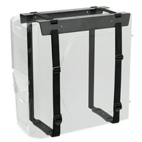 VIVO Black Under-Desk PC Adjustable Strap Mount | Computer Case Holder