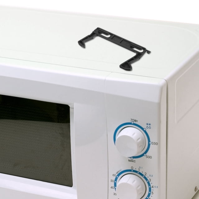 SWETRACE Gancho De Para Puerta De Microondas Negro Repuesto Universal Para Reparación Sencilla