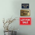 thumbnail image 3 of Signs ByLITA Classic Framed Lot For Sale Door or Wall Sign Easy Installation | Office And Shop Decor | Bars And Restaurants Sign (Ivory/Dark Brown) - Large, 3 of 9