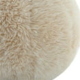 thumbnail image 3 of Uttermost Abide 11 x 11" Faux Sheepskin Fabric Ball Pillow in Beige (Set of 2), 3 of 3