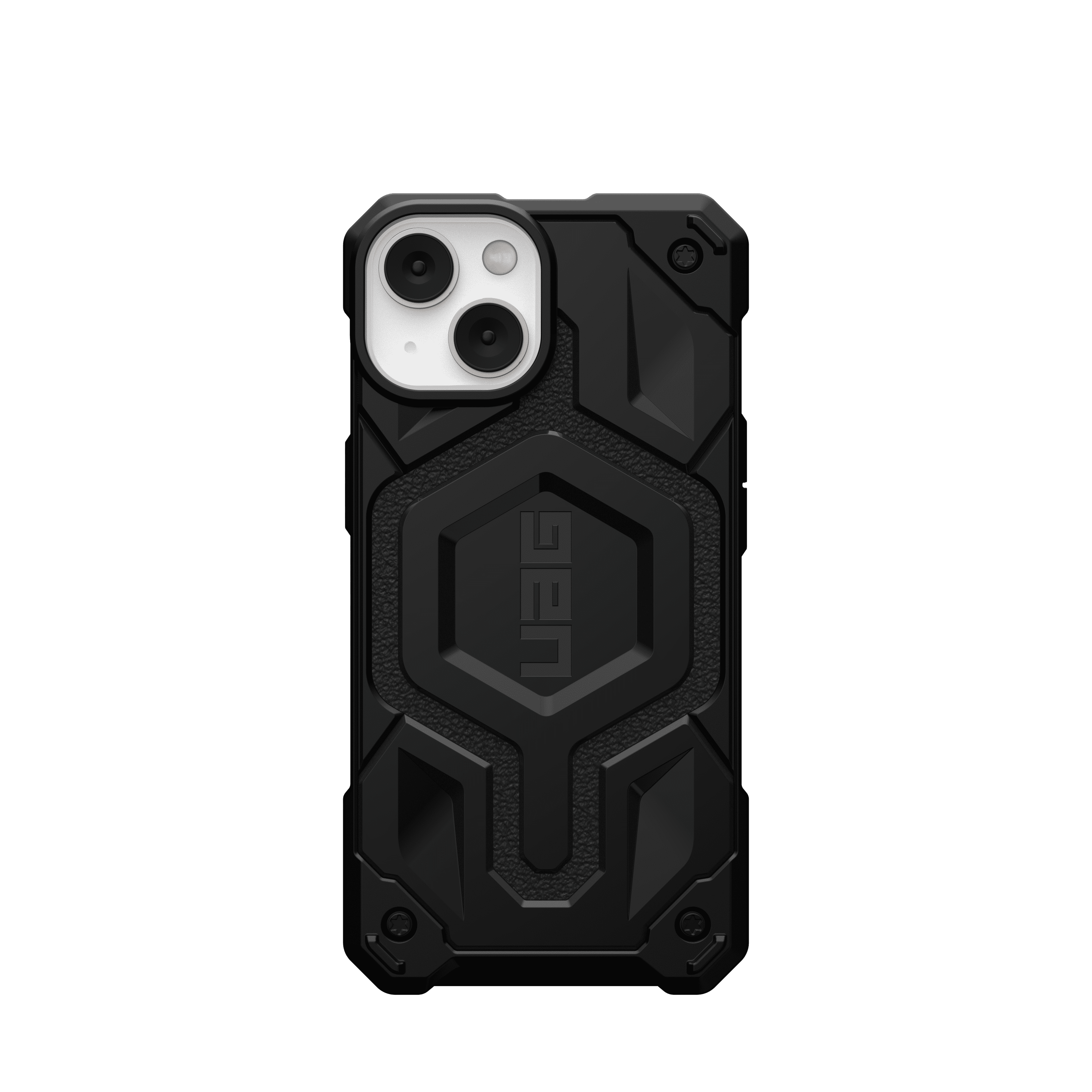 UAG iPhone 14 Case Black 6.1" Monarch Pro Built-in Magnet Compatible with MagSafe Charging Rugged Shockproof Dropproof Premium Protective Cover