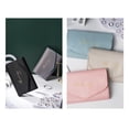 thumbnail image 3 of Qarigey Bolsa de almacenamiento de joyas, bolsas multifuncionales plegables portátiles, abalorio ligero, aretes, anillos, organizador para mujeres Ropa, zapatos y accesorios Miscelánea Azul claro Qarigey AP015835-03, 3 of 6