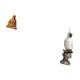 thumbnail image 5 of Figura De Loro Del Sagrado Corazón De Jesús, Estatua Coleccionable De Resina, Adorno Decorativo Para Pasillo, Dormitorio, Oficina, Escritorio, Mesa, Centro De Mesa, Chimenea, Armario., 5 of 8