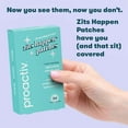 thumbnail image 4 of (2 pack) Proactiv Zits Happen® Hydrocolloid Acne Patches, Pimple Patches for Acne with Pore Cleansing Salicylic Acid, 30 Count, 4 of 8
