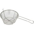 thumbnail image 1 of Winco FBRS-8 Round Wire Fry Basket, 8-1/2-Inch, 6-Mesh, Medium, Nickel, 1 of 1