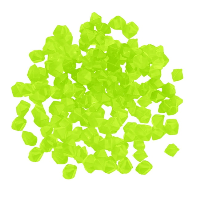 Garden Decoration Pebble Stone - Luminescent, Resin Material, Non Radioactive, 300PCS, Fish Tank Aquarium Landscaping