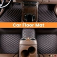 thumbnail image 3 of Premium Car Mats Waterproof Universal Fit Leather Car Floor Mats Anti-Slip Car Foot Mats for SUV, Vans, Sedans, Trucks Protection for Car Carpets, Durable Material, 3 of 18