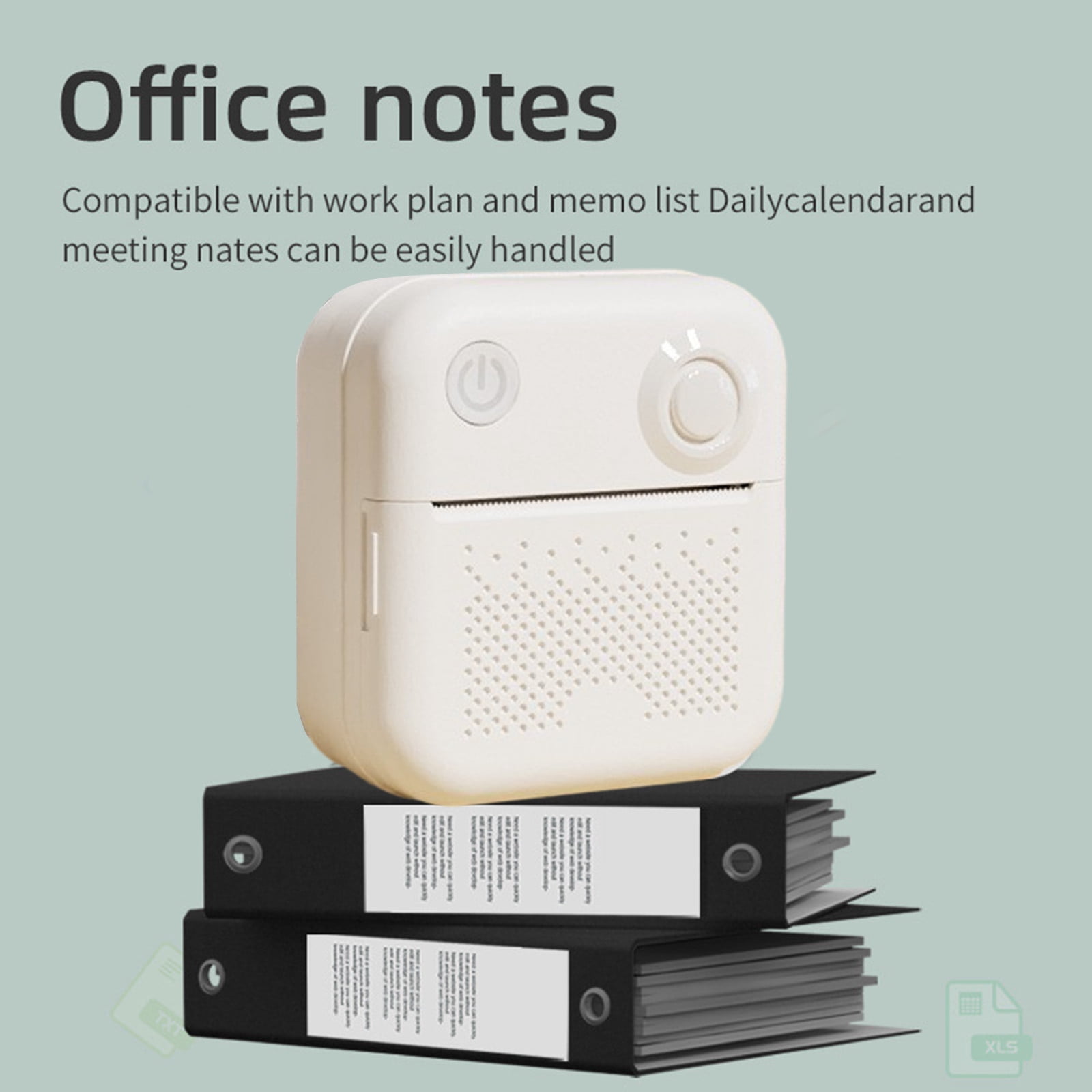 PPgejGEK Label Printers Photo Label Printing Wrong Organiser Small Home Portable Wireless Bluetooth Thermal Home Storage Kitchen Sorting Holiday