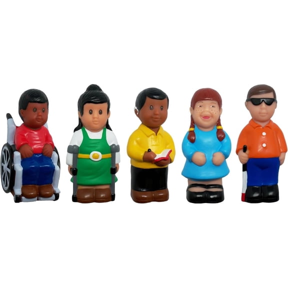 Get Ready Kids Special Needs Figurines, Set of 5