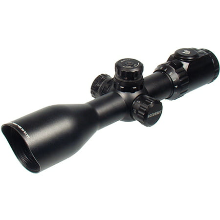 UTG 3-12X44 30mm Compact Scope, AO, 36-color Mil-dot, (Best 30mm Scope Rings)