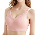 thumbnail image 7 of Fengqque Mother's Plus Size Nursing Soft Comfort Fit Bra Comfortable Breathable No Steel Ring Front Buckle Breastfeeding Underwear, 7 of 7